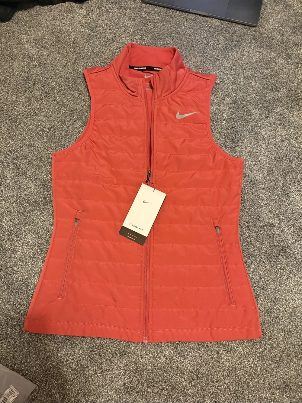NWT Nike Women’s Coral Quilted Sleeveless Vest
